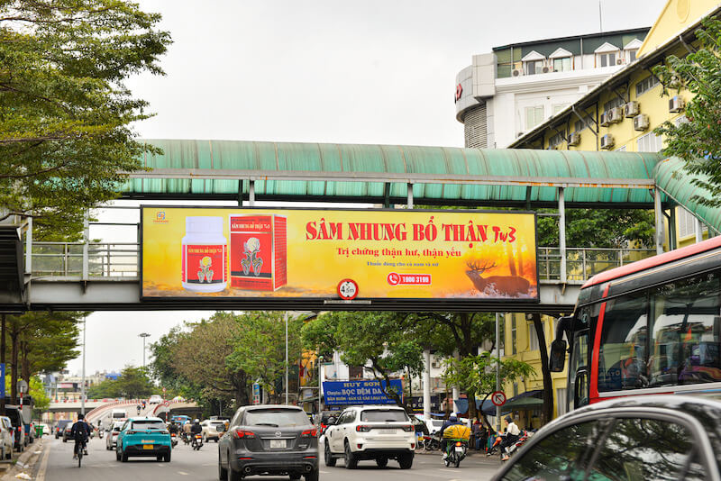 cau bo hanh hướng nhìn từ Trần Nhật Duật đi Trần Quang Khải CC